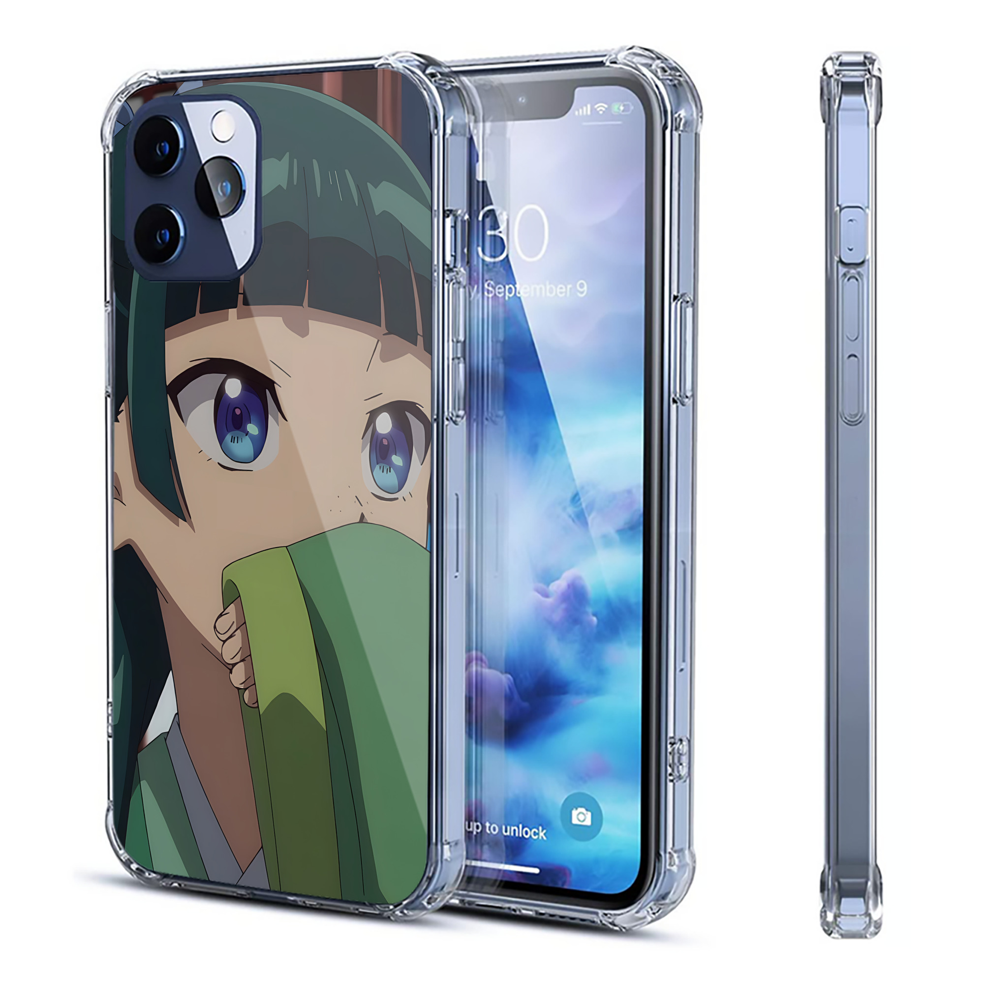 （画像用） 薬屋のひとりごと The Apothecary Diaries 【iPhone 12シリーズ対応】透明スマホケース（クリアソフトケース）